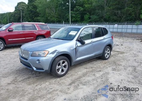 2012 BMW X3 xDrive28I z USA, uszkodzony, nr VIN 5UXWX5C53CL718539